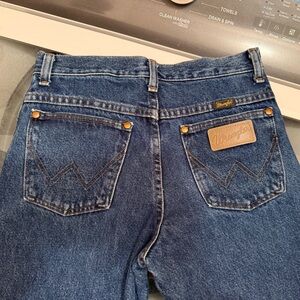 Vintage Y2K Wrangler Cowboy Cut 13MWB High Rise 100% Cotton Western Jeans